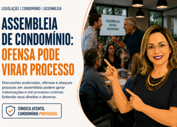 Assembleia de condomínio: ofensa pode virar processo